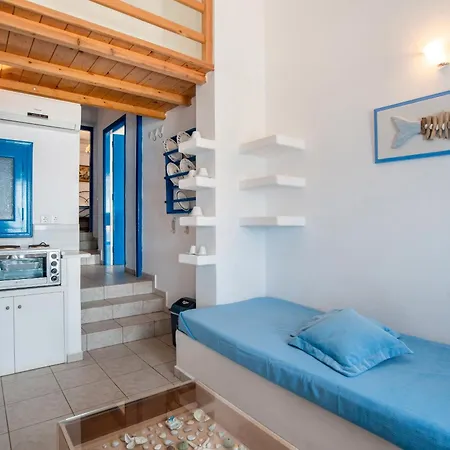 Blue Dolphin Antiparos Family Pool Daire *